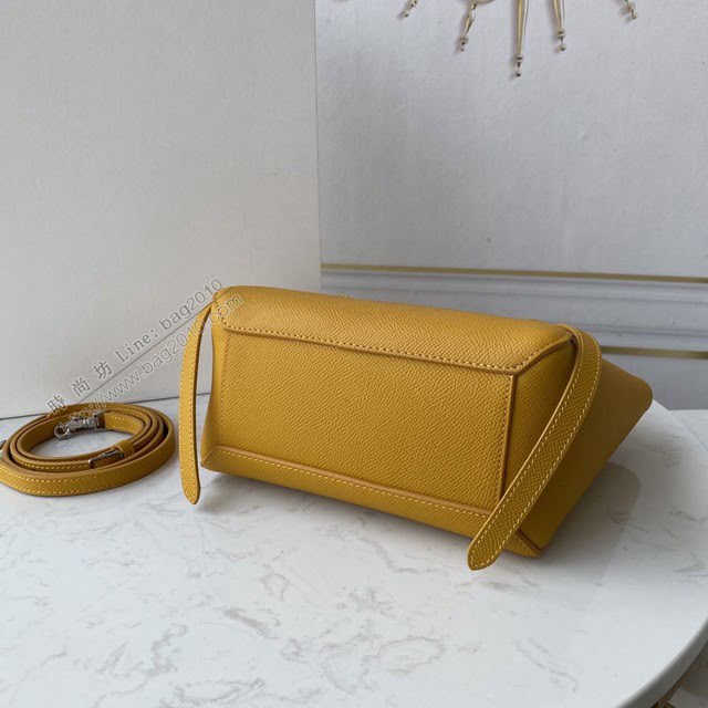 Celine女包 賽琳經典款小號女包 Celine belt bag 掌紋牛皮鯰魚包 189003  slyd2206